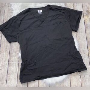 White Label Stretch dark gray scrub top women’s size 2XL